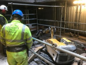 Controlling a Brokk Demolition Bot